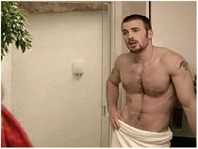 But the Chris Evans eye candy factor see below is very high so I liked 